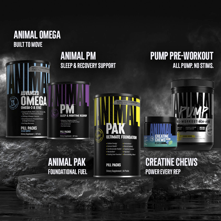 Animal, Pump™, предтренировочный комплекс без стимуляторов, со вкусом лимона, 442 г (15,59 унции)