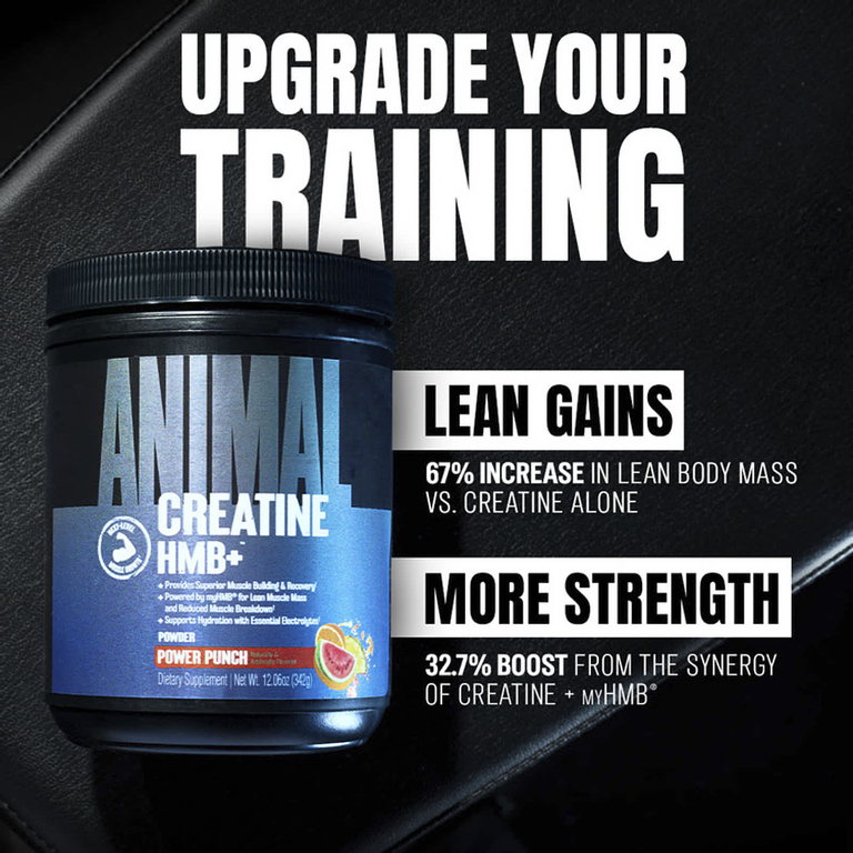 Animal, Creatine HMB+™, порошок, Power Punch, 342 г (12,06 унции)