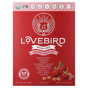Lovebird, органические беззерновые хлопья с фруктами, 198 г (7 унций)