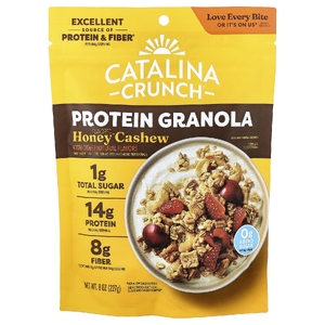 Catalina Crunch, протеиновая гранола, мед и кешью, 227 г (8 унций)