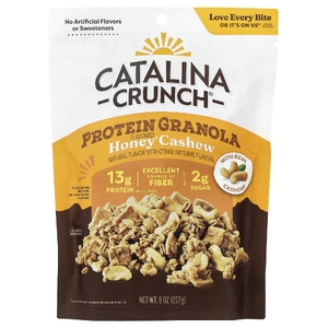 Catalina Crunch, протеиновая гранола, мед и кешью, 227 г (8 унций)
