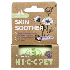 HICC Pet, Skin Soother, для собак и кошек, растительное масло, 0,53 унции