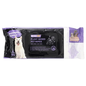 HICC Pet, салфетки для собак и кошек, на растительной основе, The Essence of Rose, 100 шт.