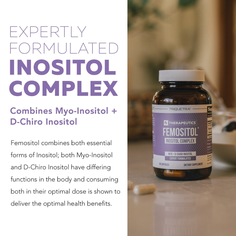 Triquetra Health, Femositol®, комплекс инозитола, 90 капсул