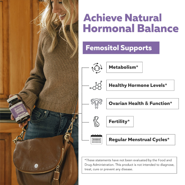 Triquetra Health, Femositol®, комплекс инозитола, 90 капсул