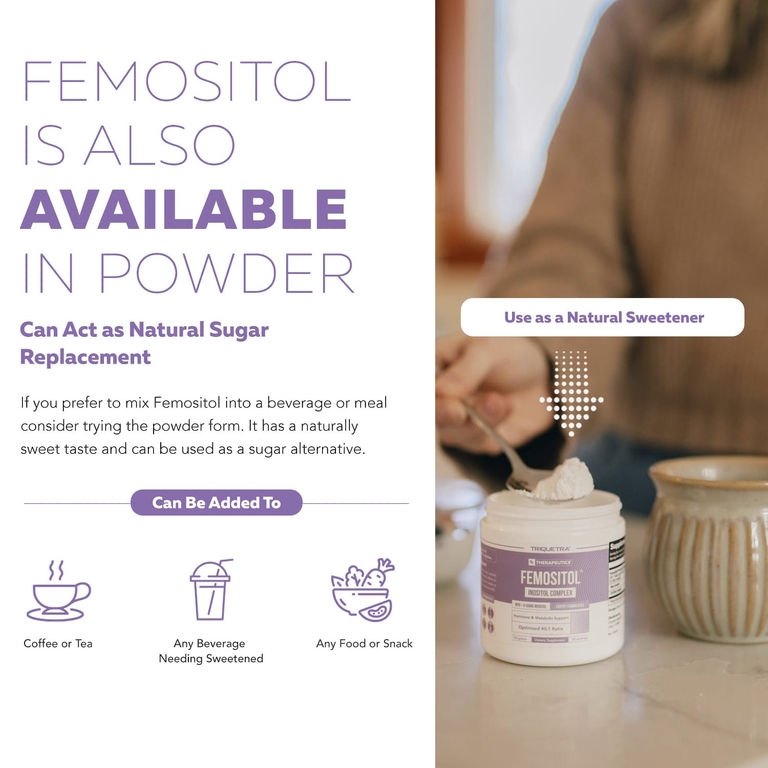 Triquetra Health, Femositol®, комплекс инозитола, 90 капсул