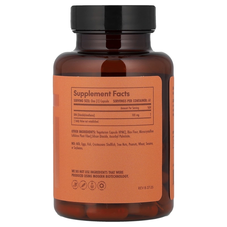 Olympian Labs, Дииндолилметан 100, 60 капсул (100 мг в 1 капсуле)