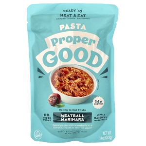 Proper Good, Готовые к разогреванию и употреблению, маринара с фрикадельками, 283 г (10 унций)