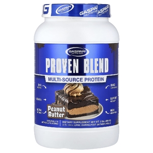 Gaspari Nutrition, Proven Blend, протеин из разных источников, шоколад и арахисовая паста, 896 г (2 фунта)