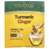 Vahdam Teas, Infusions, травяной чай, куркума и имбирь, без кофеина, 18 пакетиков для заваривания, 32,4 г (1,14 унции) (Товар снят с продажи) 