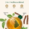 Vahdam Teas, Infusions, травяной чай, мята колосистая, без кофеина, 100 пакетиков для заваривания, 120 г (4,23 унции)