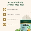 Vahdam Teas, Infusions, травяной чай, мята колосистая, без кофеина, 100 пакетиков для заваривания, 120 г (4,23 унции)