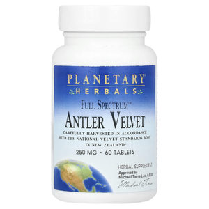 Planetary Herbals, комплекс из пантов оленя, 60 таблеток (250 мг в 1 таблетке)