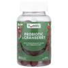 YumVs, жевательные таблетки с пробиотиком и клюквой, со вкусом ягод, 60 жевательных таблеток