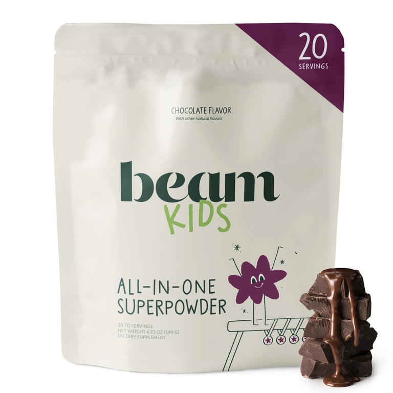 Beam, универсальный суперпорошок для детей, с шоколадным вкусом, 140 г (4,93 унции)