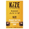 KiZE Life Changing Bar, арахисовая паста и шоколадная крошка, 10 батончиков по 45 г (1,6 унции) (Товар снят с продажи) 
