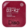 Diso, витамины D3 и K2, дикая малина, 30 полосок для полости рта