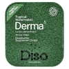 Diso, Derma, тропический арбуз, 30 полосок для полости рта