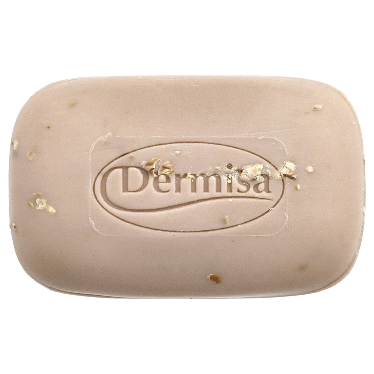 Dermisa, кусковое мыло с овсянкой, для сухой кожи, 85 г (3 унции) (Товар снят с продажи) 