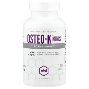 NBI, Osteo-K® Минис, 120 капсул (Товар снят с продажи) 