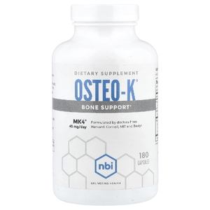 NBI, Osteo-K®, 180 капсул (Товар снят с продажи) 