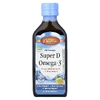 Carlson, Super D Omega-3® от Wild Norwegian, натуральный лимонный вкус, 200 мл (6,7 жидк. унции)