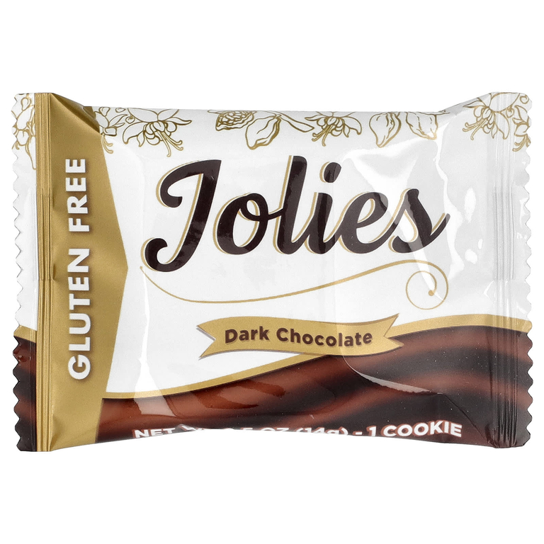 ChocZero, премиальное печенье, Joly, темный шоколад, 16 упаковок по 14 г (0,5 унции)