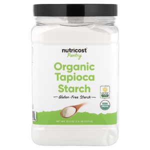 Nutricost, Pantry, органический тапиоковый крахмал, 1100 г (39,3 унции)