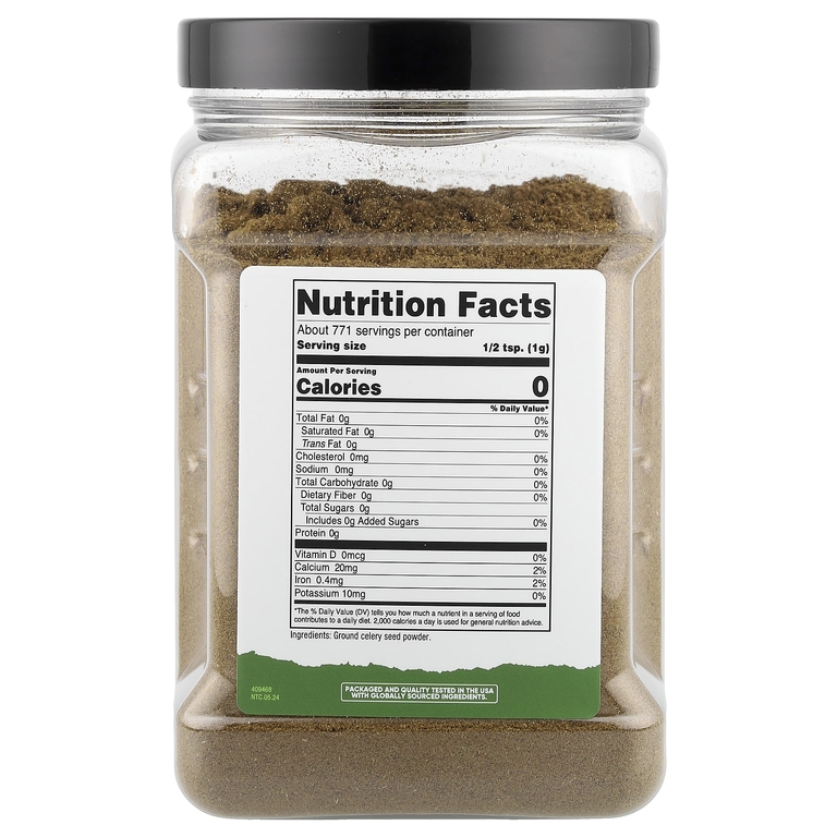 Nutricost, Pantry, молотые семена сельдерея, 771 г (27,5 унции)