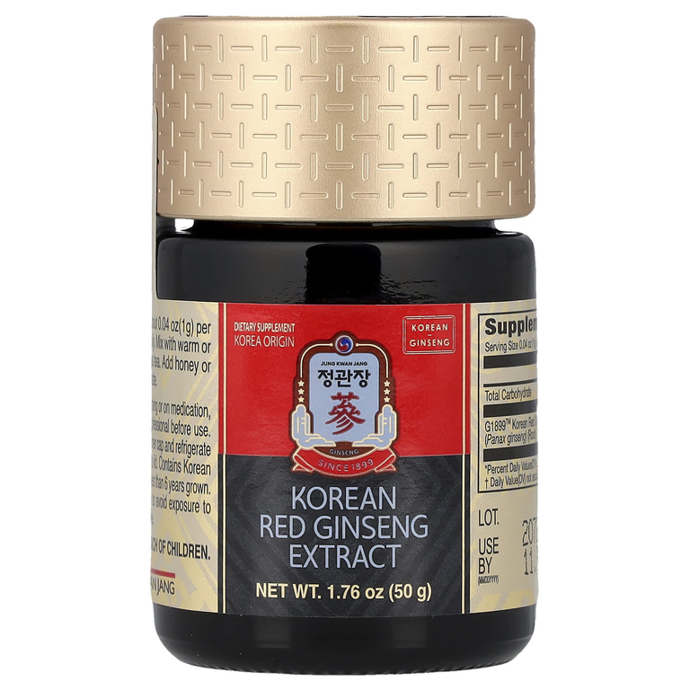 JungKwanJang, экстракт красного корейского женьшеня, 50 г (1,76 унции)