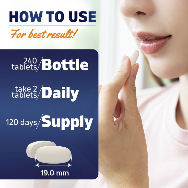 Vitamatic, лизин глицинат магния, 240 таблеток (1000 мг в 1 таблетке)
