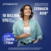 Vitamatic, бифидобактерии бифидум (Bifidobacterium bifidum), 60 капсул DRcaps® из гипромеллозы