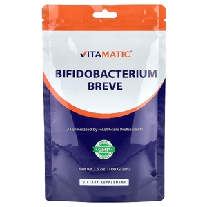 Vitamatic, бифидобактерии бреве, 100 г (3,5 унции)