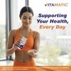 Vitamatic, ромашка, 2500 мг, 240 растительных капсул