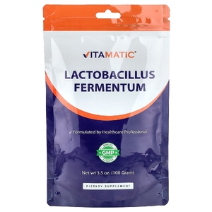 Vitamatic, ферментум (Lactobacillus fermentum), 100 г (3,5 унции)