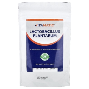 Vitamatic, лактобактерии плантарум (Lactobacillus plantarum), 100 г (3,5 унции)