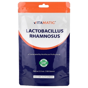 Vitamatic, лактобактерии рамнозус (Lactobacillus rhamnosus), 100 г (3,5 унции)