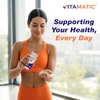 Vitamatic, рутин, 180 растительных капсул (500 мг в 1 капсуле)