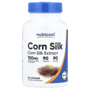 Nutricost, кукурузные рыльца, 150 мг, 90 капсул