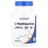 Nutricost, L-метионин, 120 капсул (500 мг в 1 капсуле)