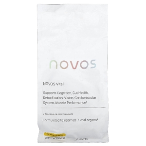 NOVOS, Novos Vital Gummies, тропические фрукты, 120 жевательных таблеток