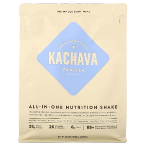 KaChava, универсальный питательный коктейль, со вкусом ванили, 434 г (15,31 унции)
