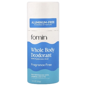 fomin, дезодорант для всего тела, без алюминия и отдушек, 50 г (1,76 унции)