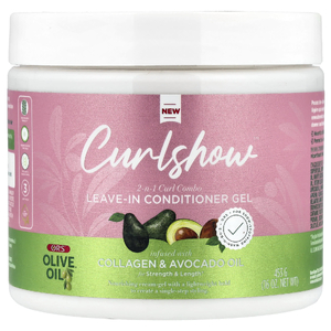 ORS, CurlShow™, 2-N-1 Curl Combo, несмываемый гель-увлажнитель, 453 г (16 унций)