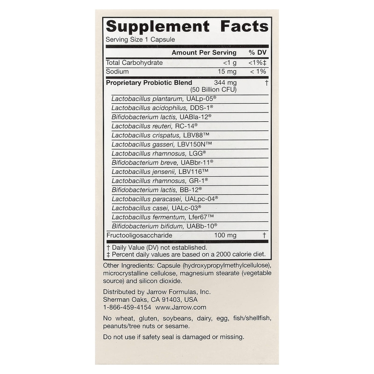 Jarrow Formulas, Fem-Dophilus® Ultra, 30 растительных капсул