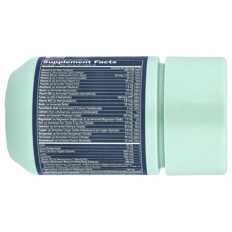 True Grace, One Daily Men's Multivitamin, мультивитамины для мужчин, 30 веганских таблеток