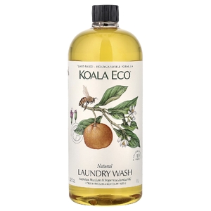 Koala Eco, натуральное средство для стирки, эфирное масло австралийского мандарина и перечной мяты, 1 л (33,8 жидк. унции)