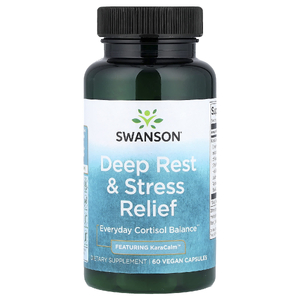 Swanson Vitamins, средство для глубокого отдыха и снятия стресса, 60 веганских капсул