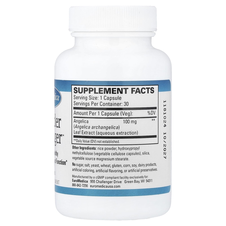 EuroMedica, Bladder Management™, 30 капсул (100 мг в капсуле)