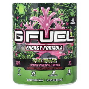 G FUEL, Energy Formula, The Juice, апельсин, ананас и дыня, 280 г (9,9 унции) (Товар снят с продажи) 